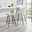 2x Catriona Cream Fabric Counter Stools