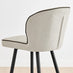 2x Catriona Cream Fabric Counter Stools