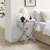 Celeste 1 Drawer Mirrored Bedside Table