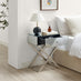 Celeste 1 Drawer Mirrored Bedside Table