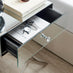 Celeste 1 Drawer Mirrored Bedside Table