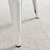2x Colton White 'Tolix' Style Metal Dining Chairs with Arms