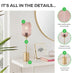 Coral Pink Glass and Brass Table Lamp