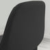 2x Corona Black Faux Leather Counter Stools Black Legs
