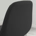 2x Corona Black Faux Leather Counter Stools Silver Legs