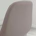 2x Corona Cappuccino Beige Faux Leather Counter Stools Silver Legs