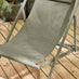 2x Corsica Green Metal & Textilene Deck Chairs