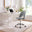 Courtney Grey Velvet Office Chair