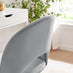 Courtney Grey Velvet Office Chair