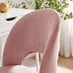 Courtney Pink Velvet Office Chair