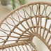 Crete Beige Rattan 2 Seat Garden Bistro Set