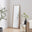 Damaris Wood Full Length 150x50cm Wavy Rectangle Wall Mirror