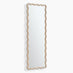 Damaris Wood Full Length 150x50cm Wavy Rectangle Wall Mirror