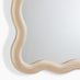 Damaris Wood Full Length 150x50cm Wavy Rectangle Wall Mirror