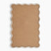 Damaris Wood Medium 90x60cm Wavy Rectangle Wall Mirror