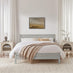 Declan Light Grey Solid Pine King Bed Frame