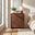 Delphine Walnut Burl Wood Effect 5 Drawer Chest of Drawers