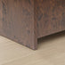 Delphine Walnut Burl Wood Effect 5 Drawer Chest of Drawers