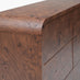 Delphine Walnut Burl Wood Effect 6 Drawer Chest of Drawers