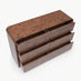 Delphine Walnut Burl Wood Effect 6 Drawer Chest of Drawers