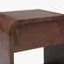 Delphine Walnut Burl Wood Effect 1 Drawer Bedside Table