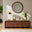 Delphine Walnut Burl Wood Effect 3 Door Storage TV Stand