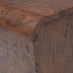 Delphine Walnut Burl Wood Effect 3 Door Storage TV Stand