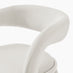 2x Dotty Cream Velvet Dining Chairs