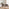 Lynton Round Whitewashed Dining Table & 6 Brown Dotty Chairs