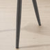 Lynton Round Whitewashed Dining Table & 6 Brown Dotty Chairs