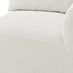 Drift Cream Boucle Fabric 2 Seater Modular Sofa