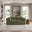 Drift Green Boucle Fabric 2 Seater Modular Sofa