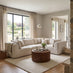 Drift Cream Boucle Fabric 3 Seater Modular Corner Sofa
