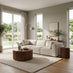 Drift Cream Boucle Fabric 3 Seater Modular Sofa
