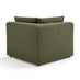 Drift Green Boucle Fabric 5 Seater U-Shaped Modular Corner Sofa