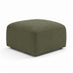 Drift Green Boucle Fabric Footstool