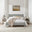 Declan Light Grey Solid Pine Double Bed Frame