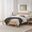 Declan Oak Solid Pine Double Bed Frame