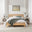 Declan Oak Solid Pine Double Bed Frame