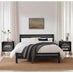 Declan Dark Grey Solid Pine King Bed Frame