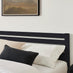 Declan Dark Grey Solid Pine King Bed Frame