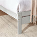 Declan Light Grey Solid Pine King Bed Frame