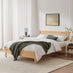 Declan Oak Solid Pine King Bed Frame