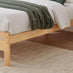 Declan Oak Solid Pine King Bed Frame