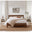 Declan Walnut Solid Pine King Bed Frame
