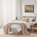 Declan Light Grey Solid Pine Single Bed Frame