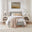Declan Light Grey Solid Pine Single Bed Frame