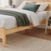 Declan Oak Solid Pine Single Bed Frame