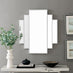 Deco Silver Large 1920s Inspired Wall Mirror