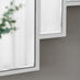 Deco Silver Small 1920s Inspired Wall Mirror